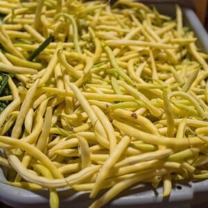Bean Bush Cherokee Wax SEEDS – Phaseolus vulgaris – Stringless Yellow Beans – Heirloom #16